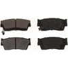 Bendix MRD418 Disc Brake Pad Set Global Semi-Met Disc Pad