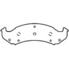Bendix MRD623 Disc Brake Pad Set Global Semi-Met Disc Pad