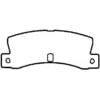 Bendix RD352 Disc Brake Pad Set