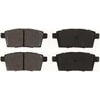 Bendix RD1259 Disc Brake Pad Set Global Ceramic Disc Pad S