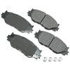 Akebono ACT1178 Disc Brake Pad Set ProACT Ultra Premium Ceramic Disc Brake Pad Kit