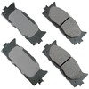 Akebono ACT1222 Disc Brake Pad Set ProACT Ultra Premium Ceramic Disc Brake Pad Kit