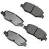 Akebono ACT1274 Disc Brake Pad Set ProACT Ultra Premium Ceramic Disc Brake Pad Kit