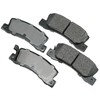 ACT325 by AKEBONO - ProACT Ultra Premium Ceramic Disc Brake Pad Kit