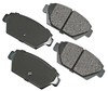 Akebono ACT329 Disc Brake Pad Set ULTRA PREM FRICTION