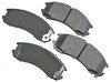 Akebono ACT399 Disc Brake Pad Set ULTRA PREM FRICTION
