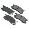 Akebono ACT400 Disc Brake Pad Set ULTRA PREM FRICTION
