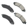 ACT834 by AKEBONO - ProACT Ultra Premium Ceramic Disc Brake Pad Kit