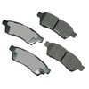 Akebono ASP1100 Disc Brake Pad Set Performance Ultra Premium Ceramic Disc Brake Pad Kit