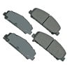 Akebono ASP1286 Disc Brake Pad Set Performance Ultra Premium Ceramic Disc Brake Pad Kit