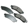 Akebono ASP1334 Disc Brake Pad Set Performance Ultra Premium Ceramic Disc Brake Pad Kit