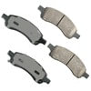ASP1169A by AKEBONO - Performance Ultra Premium Ceramic Disc Brake Pad Kit