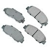 Akebono ASP503 Disc Brake Pad Set Performance Ultra Premium Ceramic Disc Brake Pad Kit