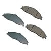 ASP749 by AKEBONO - Performance Ultra Premium Ceramic Disc Brake Pad Kit