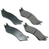 ASP702 by AKEBONO - Performance Ultra Premium Ceramic Disc Brake Pad Kit