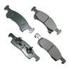 ASP934 by AKEBONO - Performance Ultra Premium Ceramic Disc Brake Pad Kit