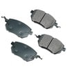 Akebono ASP969 Disc Brake Pad Set Performance Ultra Premium Ceramic Disc Brake Pad Kit