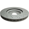 SP30180 by ATE BRAKE PRODUCTS - ATE Coated Single Pack Front  Disc Brake Rotor SP30180 for Mercedes Benz