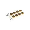 Dorman 567-011 Engine Expansion Plug Kit Ford Brass Expansion Plug Kit, 17 Expansion Plugs, 5 Pipe Plugs
