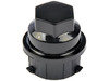 Dorman 611-620 Wheel Fastener Cover Black Wheel Nut Cover M24-2.0, Hex 19mm