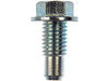 Dorman 65211 Engine Oil Drain Plug Oil Drain Plug Pilot Point M12-1.75, Head Size 15Mm