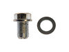 Dorman 65217 Engine Oil Drain Plug "Autograde" Oil Drain Plug OverSize M14-1.50 S.O., Head Size 18mm