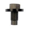 Dorman 65267 Engine Oil Drain Plug Oil Drain Plug Pilot Point Molded Gasket 1/2-20, Head Size 5/8 In.