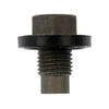 Dorman 65246 Engine Oil Drain Plug Oil Drain Plug Pilot Point Molded Gasket M14-1.50, Head Size 17Mm