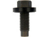 Dorman 65385 Engine Oil Drain Plug Oil Drain Plug Pilot Point W/Gasket M12-1.75, Head Size 15Mm