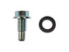 Dorman 090-034 Engine Oil Drain Plug Oil Drain Plug Pilot Point M12-1.75, Head Size 15Mm