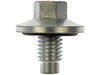 Dorman 090-060 Engine Oil Drain Plug Oil Drain Plug Pilot Point Inset Gasket M12-1.75, Head Size 14Mm