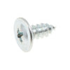 700-209 by DORMAN - Wheel Well Molding Screw - Chrome - No. 8 X 3/8 In.