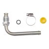 979 by OMEGA ENVIRONMENTAL TECHNOLOGIES - Power Steering Hose Adapter - 3/8" Swivel "O" Ring (Type I) x 3/8" Beaded Tube