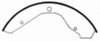 PAB392 by WAGNER - Wagner ThermoQuiet PAB392 Drum Brake Shoe Set