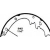 PAB462R by WAGNER - Wagner ThermoQuiet PAB462R Drum Brake Shoe Set