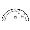 PAB62 by WAGNER - Wagner ThermoQuiet PAB62 Drum Brake Shoe Set