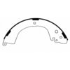 PAB728 by WAGNER - Wagner ThermoQuiet PAB728 Drum Brake Shoe Set