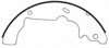 PAB729 by WAGNER - Wagner ThermoQuiet PAB729 Drum Brake Shoe Set
