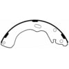PAB760 by WAGNER - Wagner ThermoQuiet PAB760 Drum Brake Shoe Set