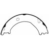 PAB771 by WAGNER - Wagner ThermoQuiet PAB771 Parking Brake Shoe Set