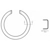 PAB781 by WAGNER - Wagner ThermoQuiet PAB781 Parking Brake Shoe Set