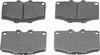 Wagner MX137 Disc Brake Pad Set Wagner ThermoQuiet MX137 Semi-Metallic Disc Brake Pad Set