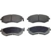 MX486 by WAGNER - Wagner ThermoQuiet MX486 Semi-Metallic Disc Brake Pad Set