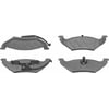 MX715 by WAGNER - Wagner ThermoQuiet MX715 Semi-Metallic Disc Brake Pad Set