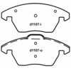 PD1107 by WAGNER - Brake Pad