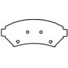 Wagner PD699 Disc Brake Pad Set QC699