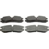 PD754 by WAGNER - Wagner ThermoQuiet PD754 Ceramic Disc Brake Pad Set