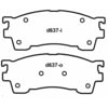Wagner PD637 Disc Brake Pad Set QC637