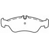SX1006 by WAGNER - Wagner SevereDuty SX1006 Semi-Metallic Disc Brake Pad Set