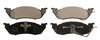 SX529A by WAGNER - Wagner SevereDuty SX529A Semi-Metallic Disc Brake Pad Set